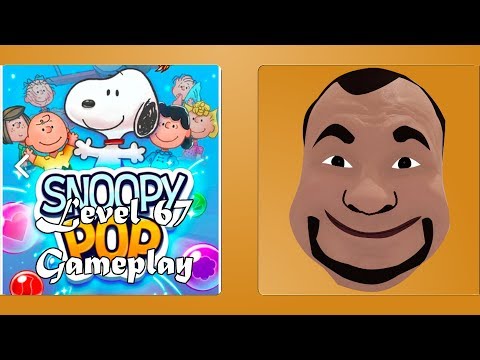 Snoopy Pop 🐶 - Bubble Shooter Level 67 by Jam City Gameplay #67