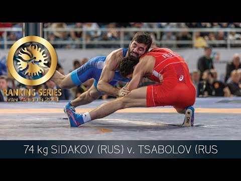 GOLD FS - 74 kg: Z. SIDAKOV (RUS) v. K. TSABOLOV (RUS)