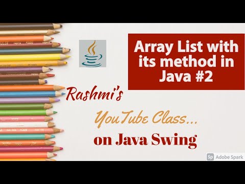 Array List In Java Arraylist Class With Its Methods Part 2