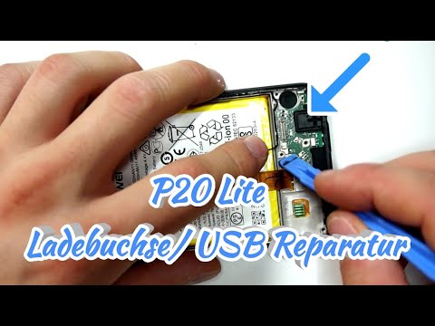 Huawei P20 Lite Ladebuchse Usb Tauschen Reparieren