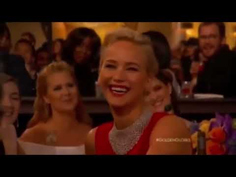 Ricky Gervais Hosting Golden Globes 2016 - Jennifer Lawrence