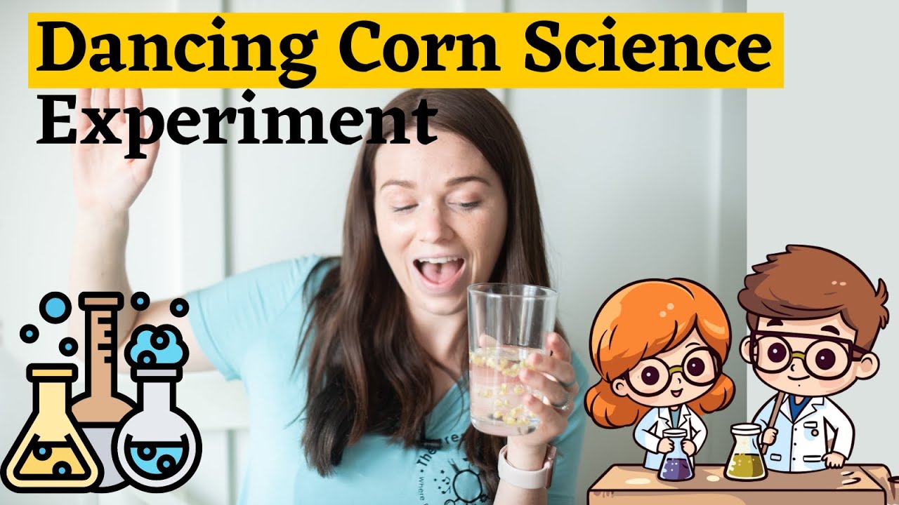 Dancing Corn Science Experiment for Kids | Kids Science Experiment at Home | The Preschool Place