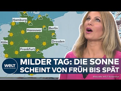 WETTER IN DEUTSCHLAND: Milder Frühlingstag – dann kommt der Frost und gefährdet die Obstblüte!