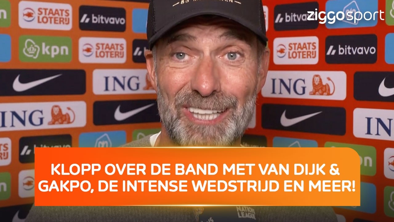 "De manier waarop we de goal tegenkrijgen, kan ik respecteren" 🤯 | Interview met Jürgen Klopp