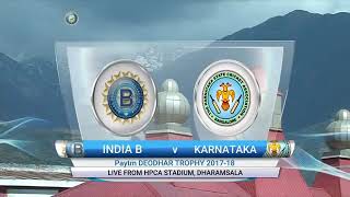 Syed Mushtaq ali trophy India b  vs karnataka highlight match