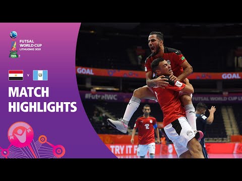Egypt v Guatemala | FIFA Futsal World Cup 2021 | Match Highlights