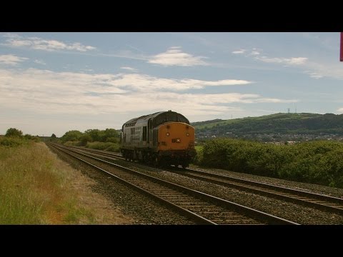 Prestatyn 24.6.2015 - DRS 37601 - Class 37 Fifty - light engine