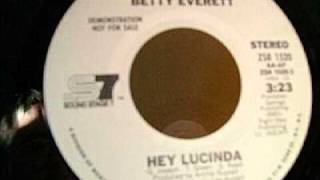 Betty Everett - Hey Lucinda (1976)