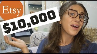 How much I made in my 3rd month selling on Etsy! (Oct 2019)