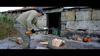 Fazer Lenha (Com motosserra STIHL MS231 e machado Fiskars X27)