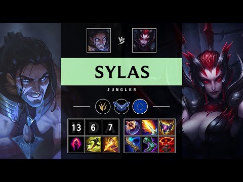 Sylas Jungle vs Elise - EUW Diamond Patch 25.06