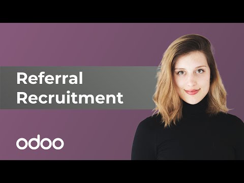Empfehlungsrekrutierung | odoo Referrals