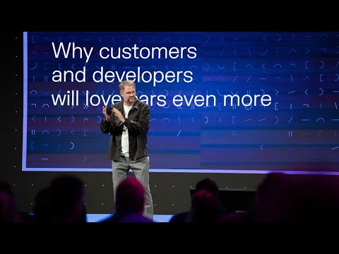 WeAreDevs Keynote: Software defines the vehicle: Why customers & developers will love cars even more