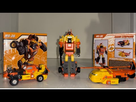 Dr wu mechanic studios sand leopard review. Transformers generation one sandstorm MS 36 triple