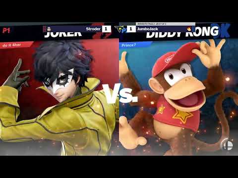 TJ29 SSBU Winners Finals - Stroder (Mario / Joker) vs JumboJack (Diddy Kong)