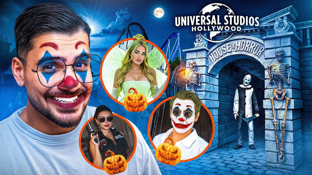 خانه وحشت توی آمریکا 🇺🇸🎃با اکیپ خفن