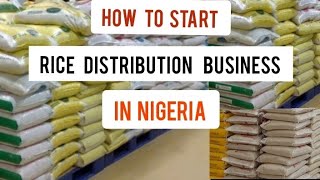 Become a millionaire from Rice distribution business #ricedistribution