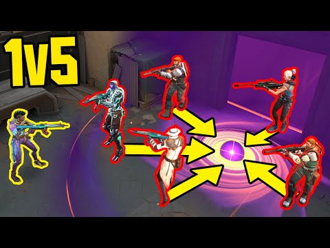 When VALORANT Players Win The IMPOSSIBLE 1v5...