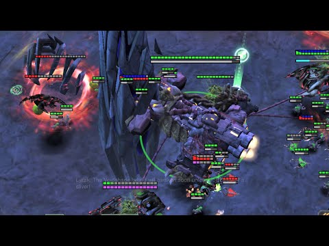 Starcraft II co-op mutation 'What Goes Around' - Alexander to the rescue
