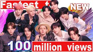 Fastest 100 music video to reach 100 million views Aug. 2026 #196