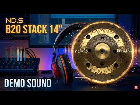 New Drum Percussion ND•S | B20 Stack 14"| One-Off Edition 6/6 2026 image 6