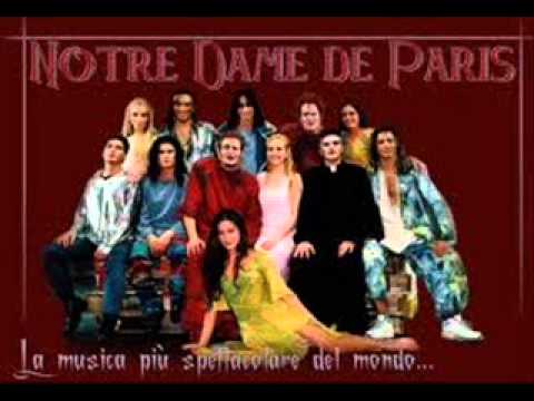 Notre Dame de Paris - Luna - base karaoke instrumental con testo