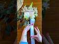 How to wrap a bridal bouquet #flowers #wedding #bridal #craft #ribbon l
