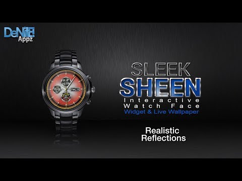 Sleek Sheen HD Watch Face Video