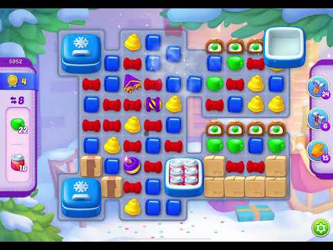 HomeScapes Level 5952 no boosters (11 moves)