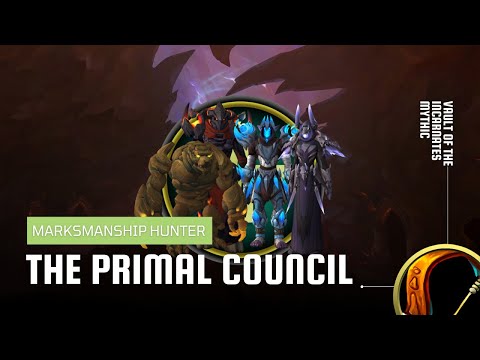 World of Warcraft: Dragonflight | The Primal Council Vault of Incarnates Mythic | MM Hunter