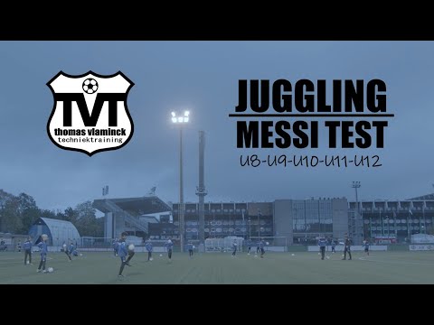Juggling / Messi-test / Hooghouden - Technical Football Training - Thomas Vlaminck Techniektraining