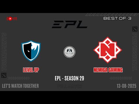Dota 2 | Level Up  vs Nemiga Gaming | EPL S29 - BO3