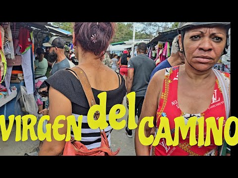 Caminando la Virgen del Camino.San miguel del padron