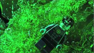 Lego GREEN LANTERN in "THE BLADES of DOOM"