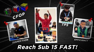 Stop These 4 Mistakes Slowing Your 3x3 Times! | Reach Sub 15 FAST!