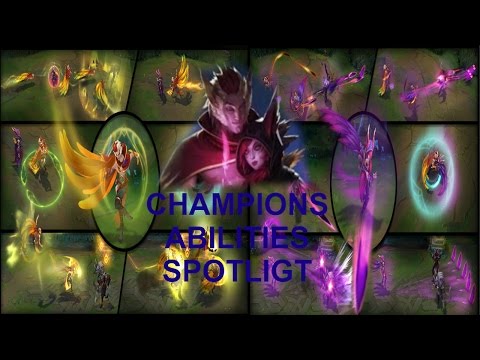 Xayah and Rakan Champion Abilities Spotlight By Kraze