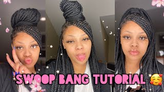 Tutorial:3 Different Ways To Wear Swoop Bang W/ Braids | Lonni’s Dollhouse