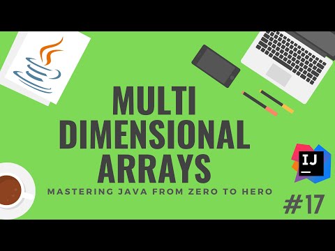 Java Tutorial Multi dimensional Arrays in Java Java Course 17