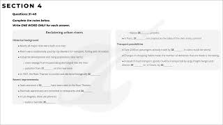 CAM 20 | IELTS LISTENING TEST | TEST 1 - SECTION 4 #english #listeningpractice #ielts #education