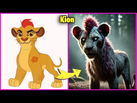 THE LION GUARD CHARACTERS AS ZOMBIE 🦁🐆 | Kion, Scar, Ono And Others!