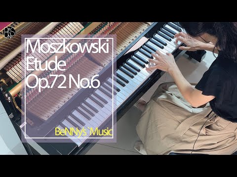 Moszkowski etude Op.72 N0.6 / 모슈코프스키 에튀드 Op72 No.6  #Moszkowski #Piano #Pianolesson