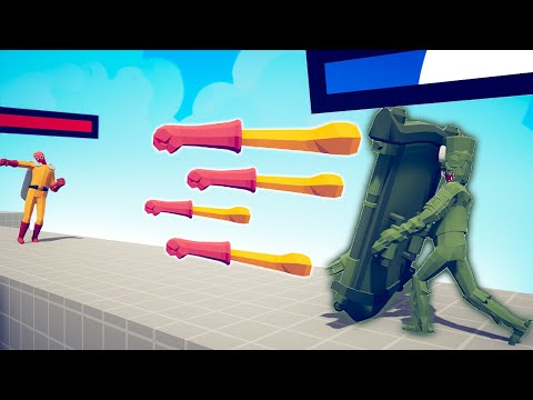 RAINBOW FRIENDS MIRROR SHIELD vs EVERY GOD - TABS | Totally Accurate Battle Simulator 2023