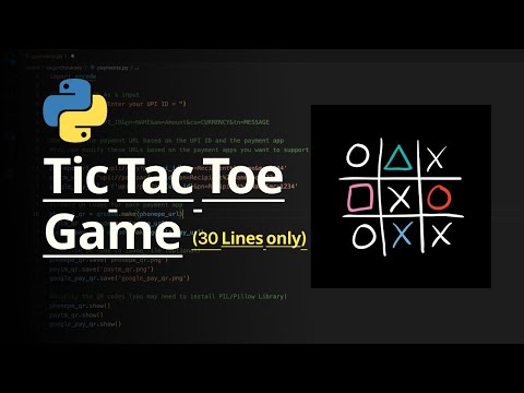 Tic Tac Toe Game In Python Python Project
