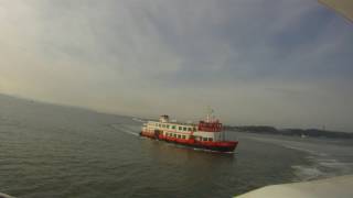 RIO TEJO   - o  transito dos barcos