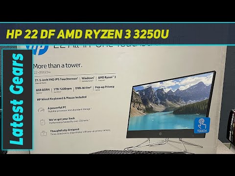 Essential hp amd ryzen 3-3250u 22 inches fhd desktop