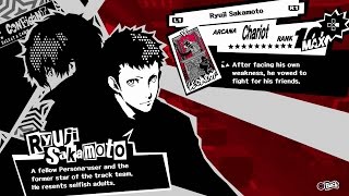 Persona 5 - Ryuji (Chariot) Confidant [All Ranks]