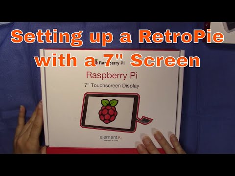 Raspberry Pi 7 Inch touch LCD video