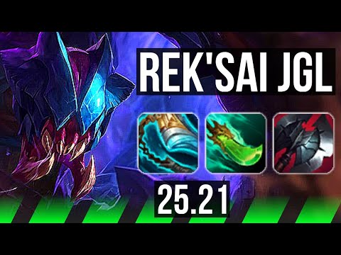 REK'SAI vs MASTER YI (JGL) | 51k DMG, Legendary | KR Master | 25.21