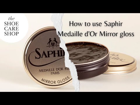 How-To: Use Saphir Médaille d'Or Mirror Gloss