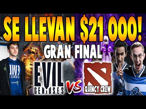 EG vs QUINCY CREW [BO5] - GRAN FINAL 🏆 "Se Llevan $21 000" - BTS Pro Series: Americas DOTA 2